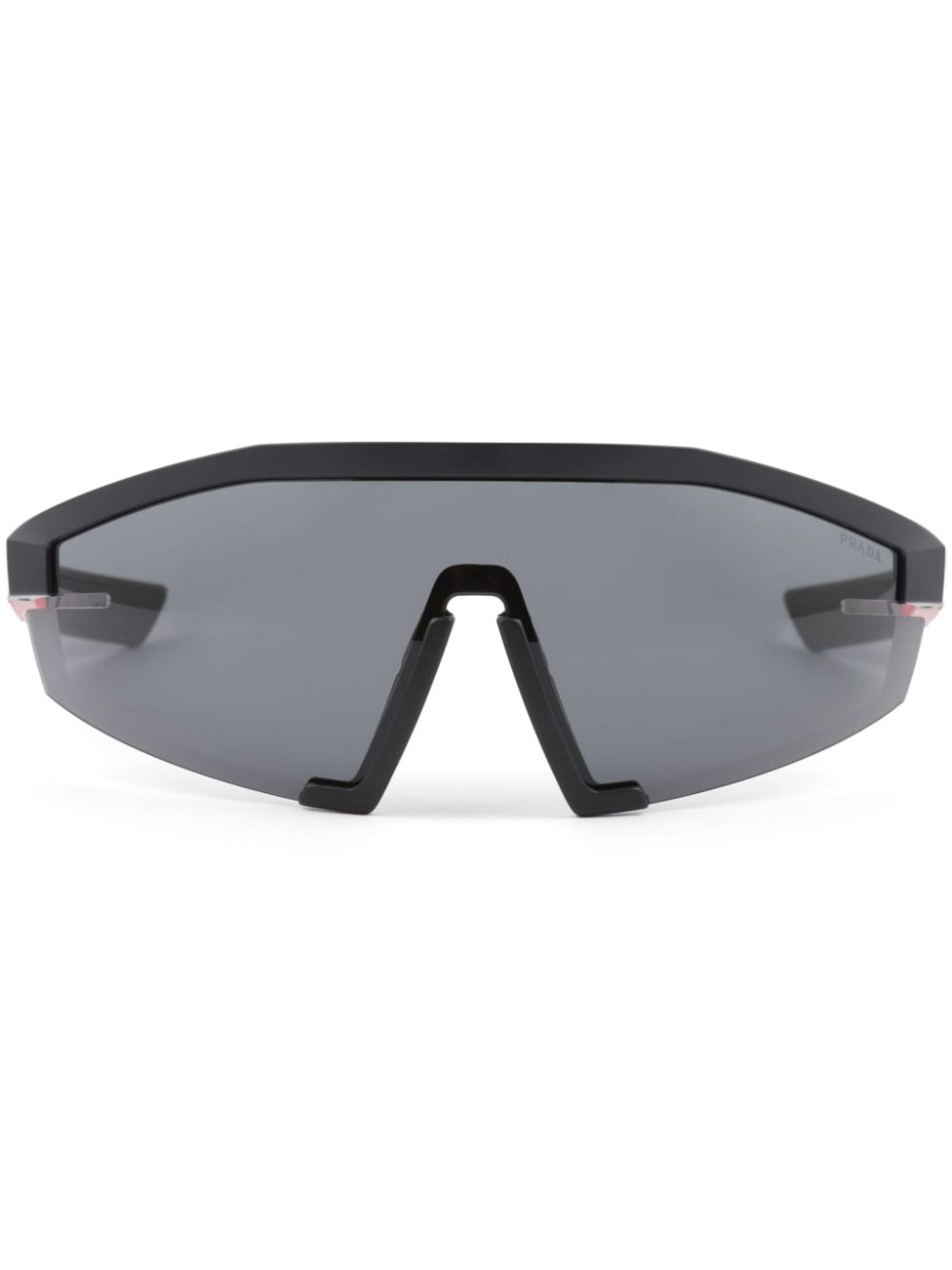 Prada Eyewear Linea Rossa Impavid sunglasses - Black von Prada Eyewear