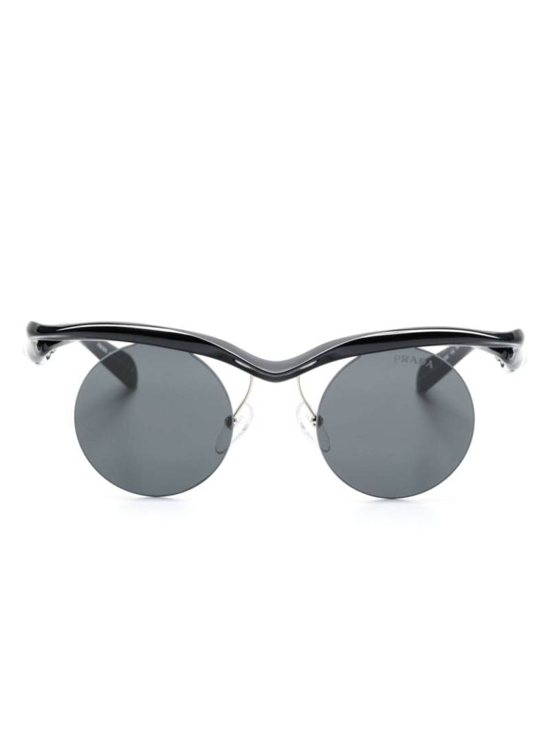 Prada Eyewear Morph round-frame sunglasses - Black von Prada Eyewear