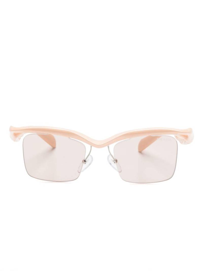 Prada Eyewear Morph square-frame sunglasses - Neutrals von Prada Eyewear