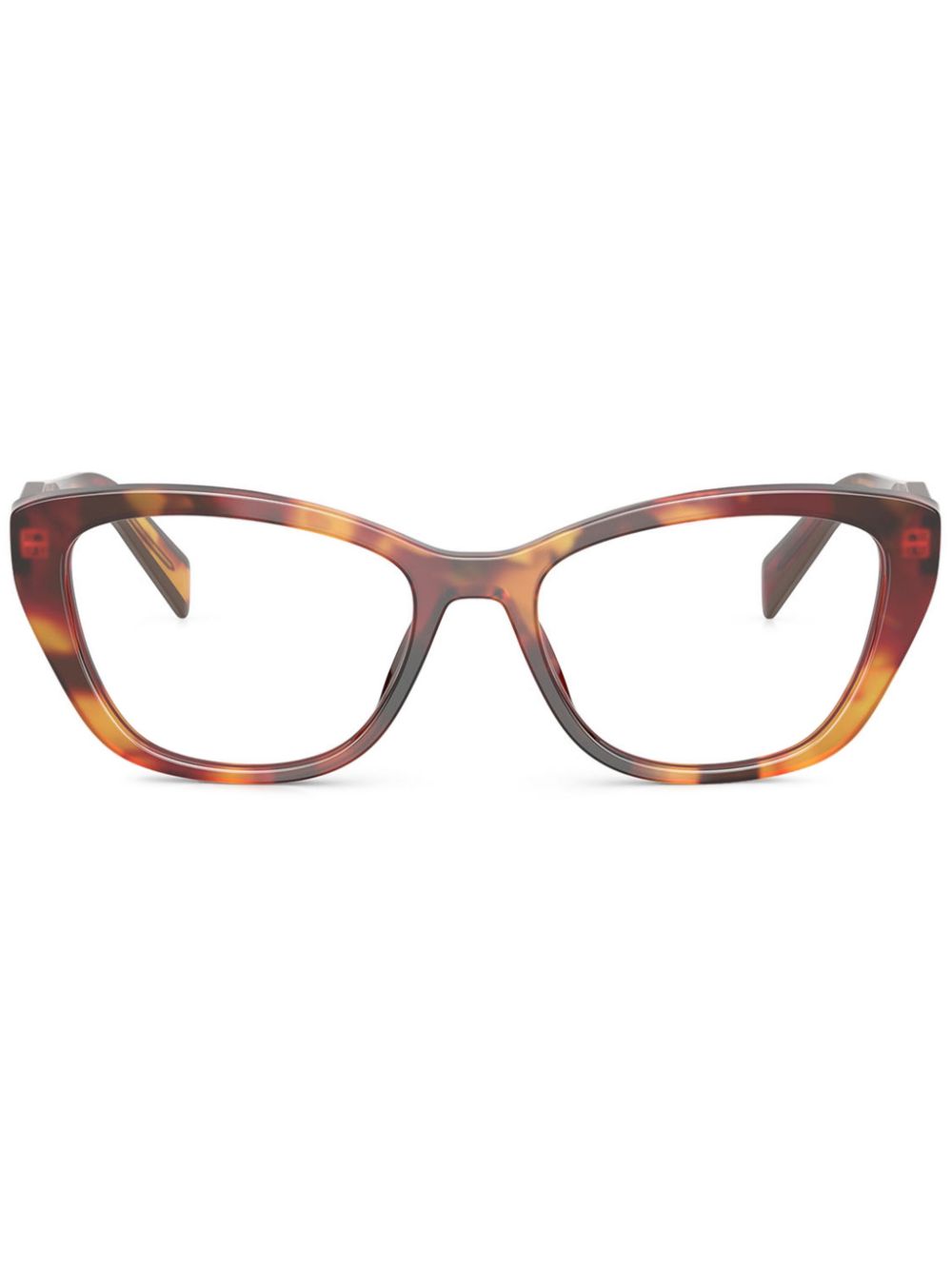 Prada Eyewear PR 19WV glasses - Brown von Prada Eyewear