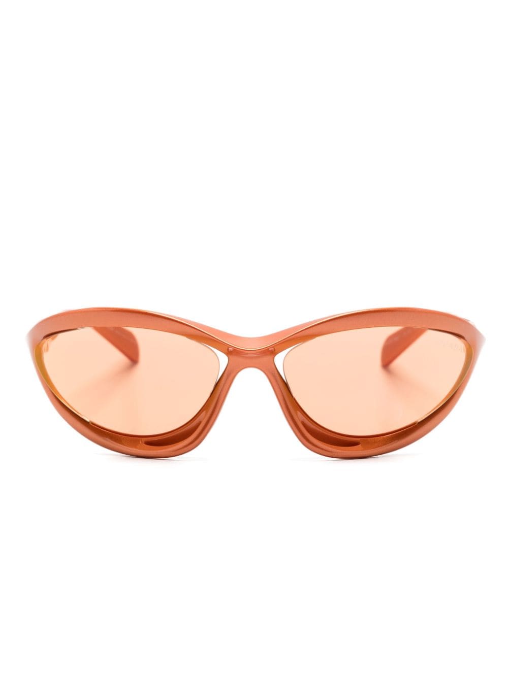 Prada Eyewear PRA23S cat-eye sunglasses - Orange von Prada Eyewear