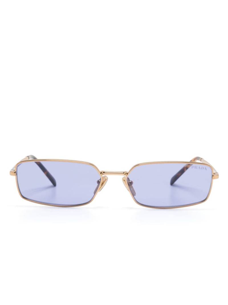 Prada Eyewear Prada-logo sunglasses - Gold von Prada Eyewear