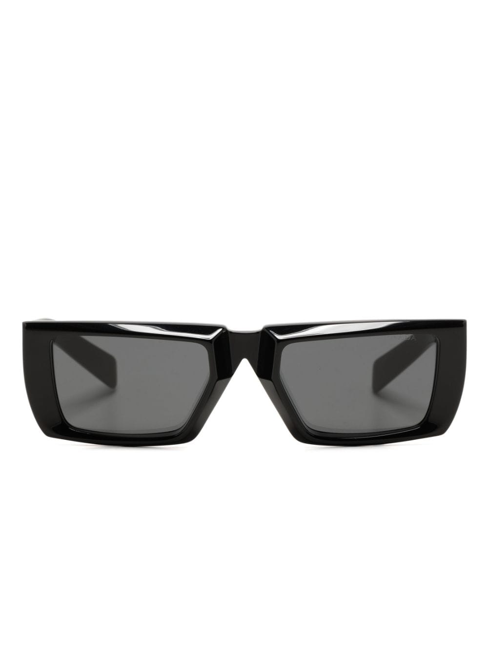 Prada Eyewear Runway rectangle-frame sunglasses - Black von Prada Eyewear