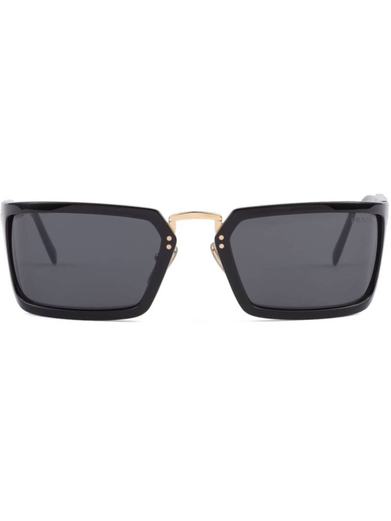 Prada Eyewear Runway rectangle-frame sunglasses - Black von Prada Eyewear