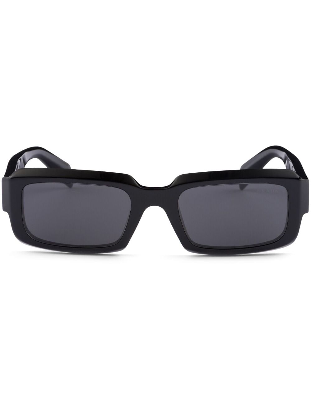 Prada Eyewear Symbole rectangle-frame sunglasses - Black von Prada Eyewear