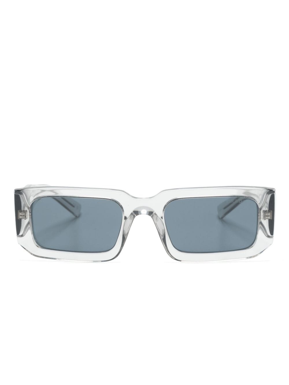 Prada Eyewear Symbole rectangle-frame sunglasses - Grey von Prada Eyewear