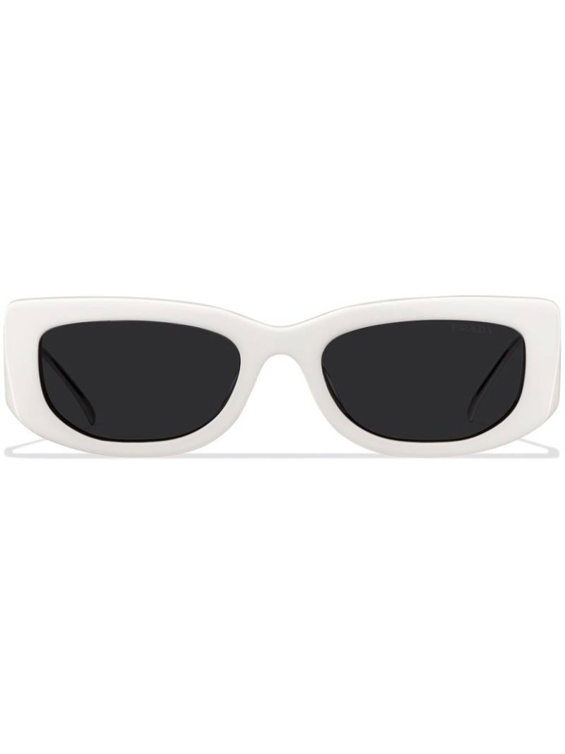 Prada Eyewear Symbole rectangle-frame sunglasses - Grey von Prada Eyewear