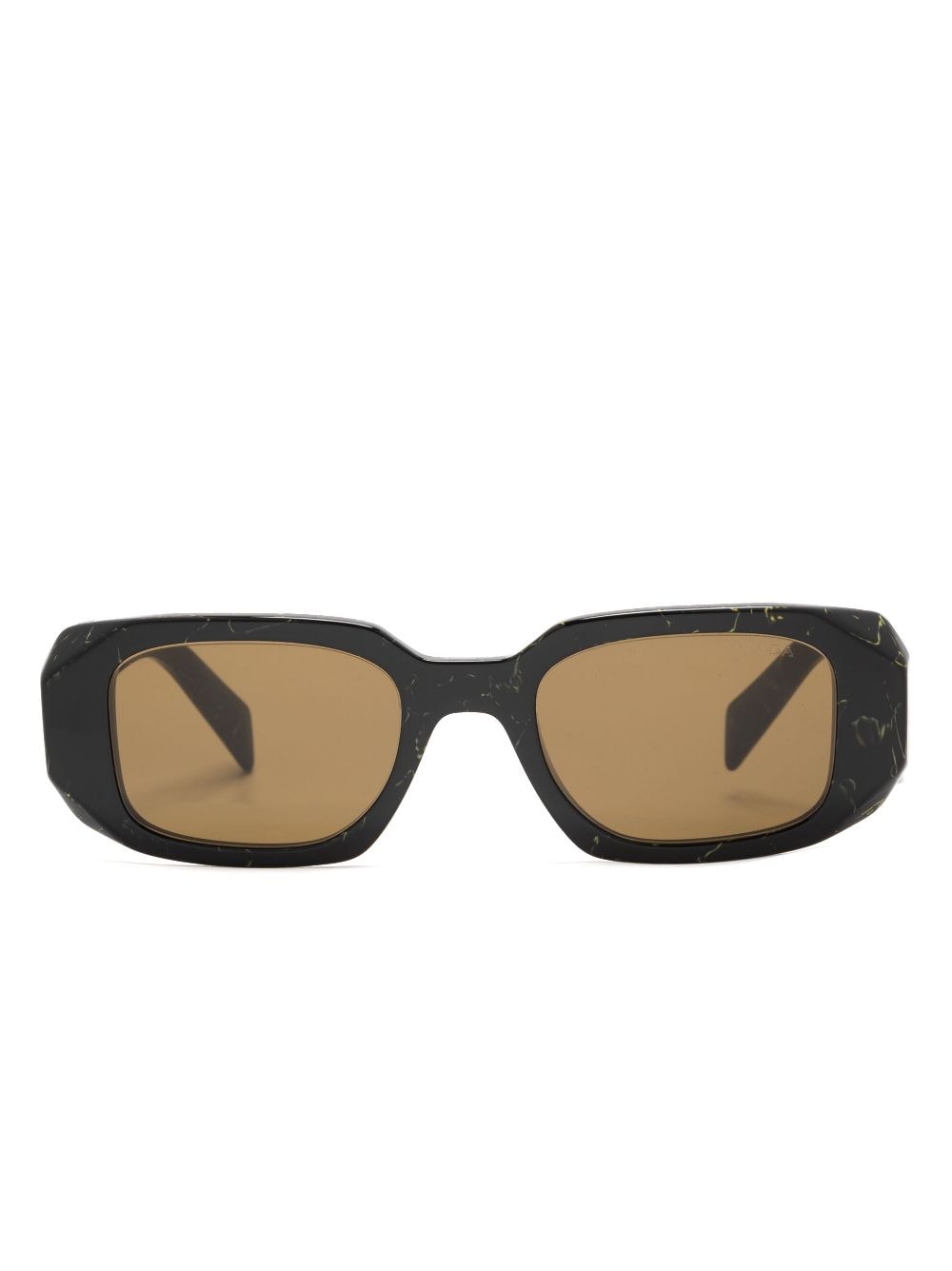 Prada Eyewear Symbole square-frame sunglasses - Black von Prada Eyewear