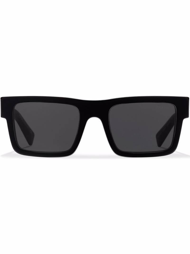 Prada Eyewear Symbole square-frame sunglasses - Grey von Prada Eyewear