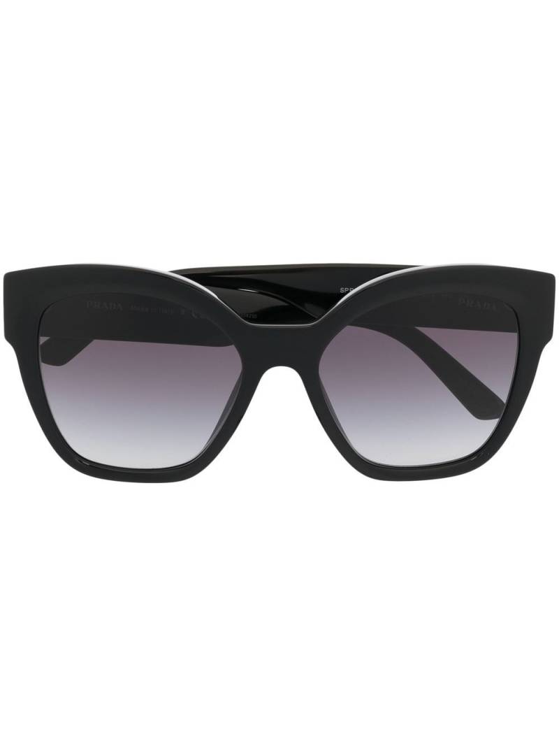 Prada Eyewear butterfly-frame sunglasses - Black von Prada Eyewear