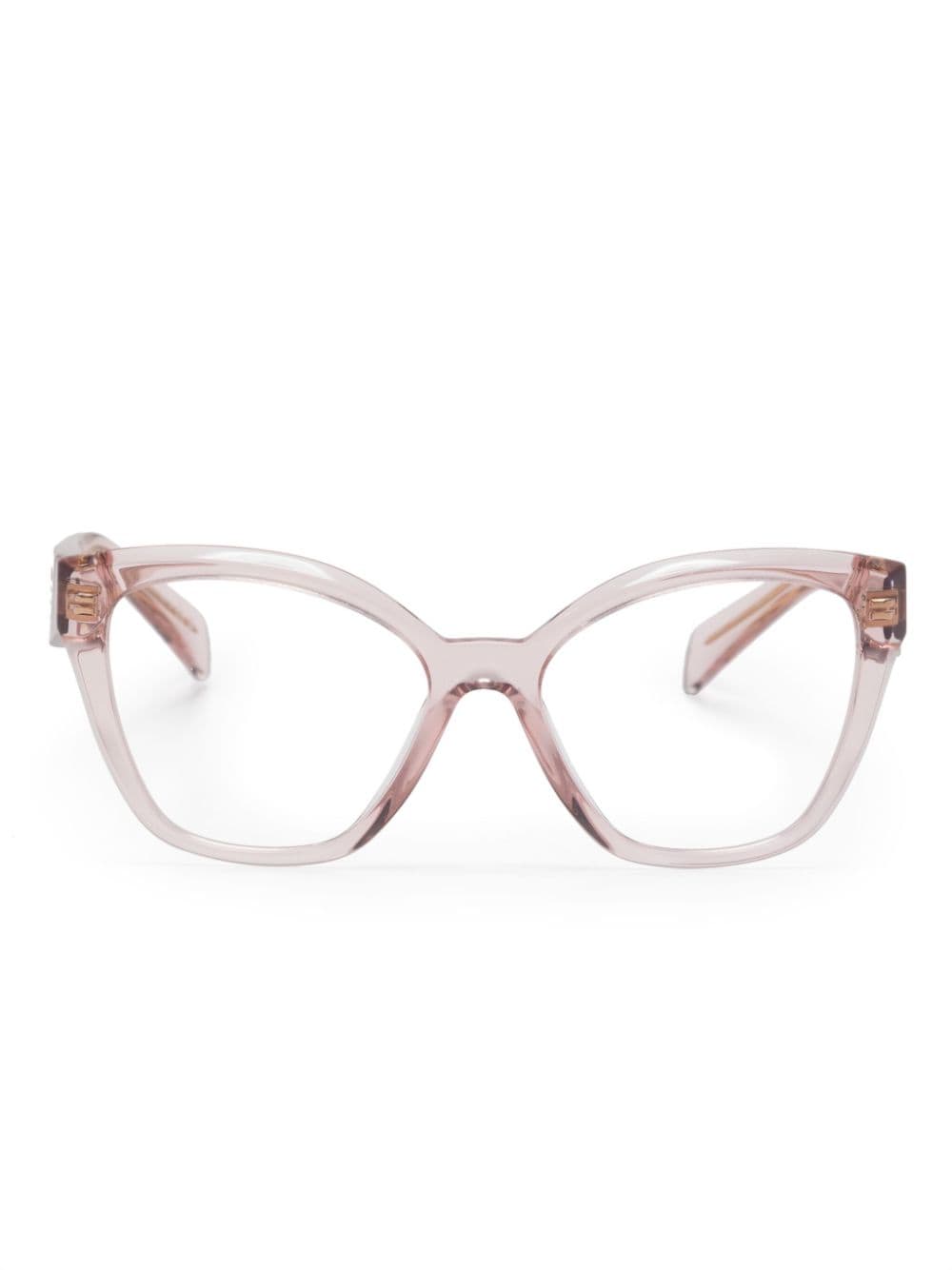 Prada Eyewear cat-eye-frame glasses - Pink von Prada Eyewear