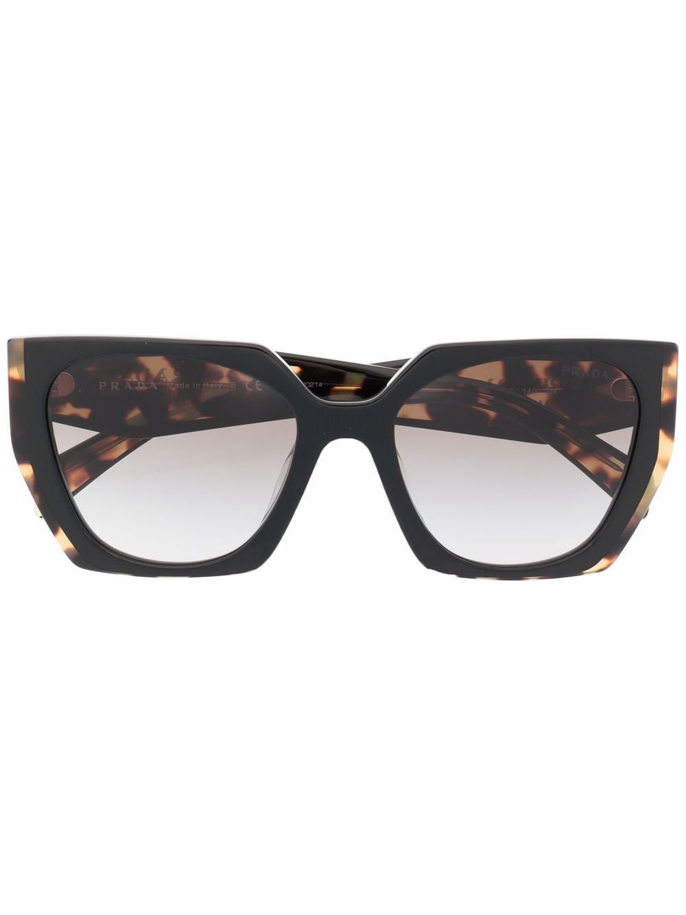 Prada Eyewear cat-eye frame sunglasses - Brown von Prada Eyewear