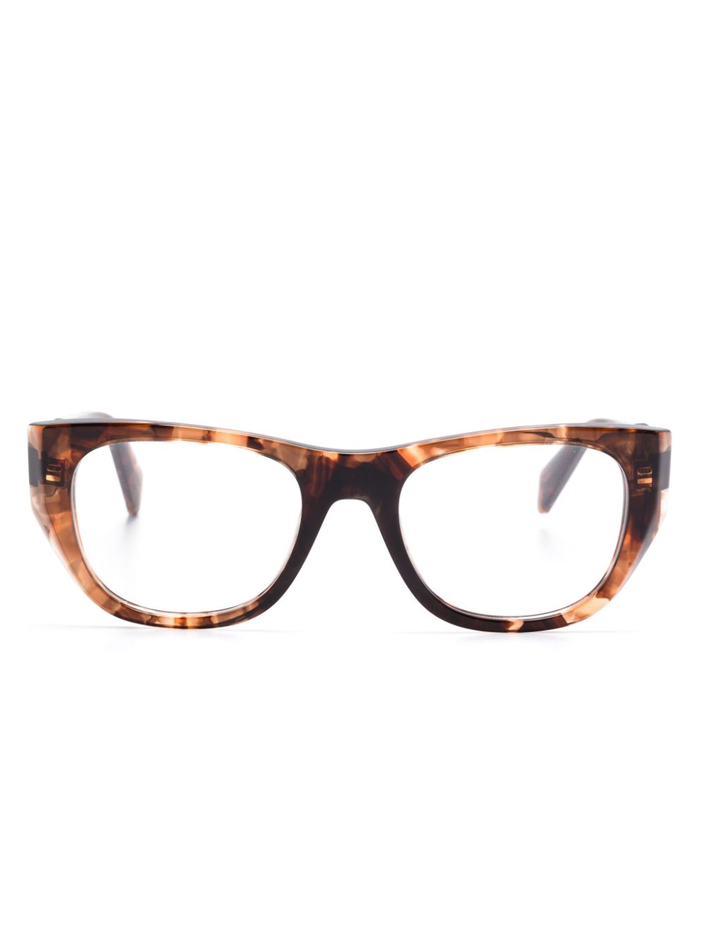 Prada Eyewear cat-eye glasses - Brown von Prada Eyewear