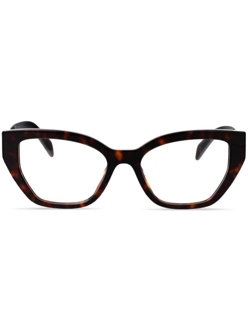 Prada Eyewear cat-eye glasses - Brown von Prada Eyewear