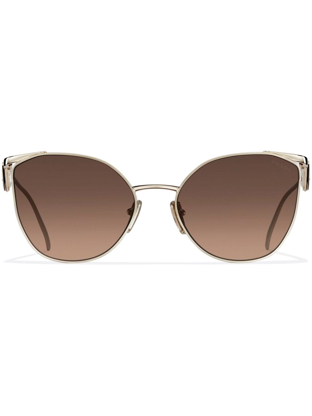 Prada Eyewear cat-eye gradient tinted sunglasses - Neutrals von Prada Eyewear