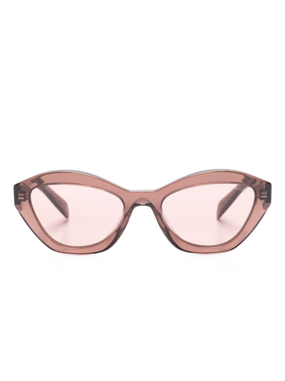 Prada Eyewear cat-eye sunglasses - Brown von Prada Eyewear