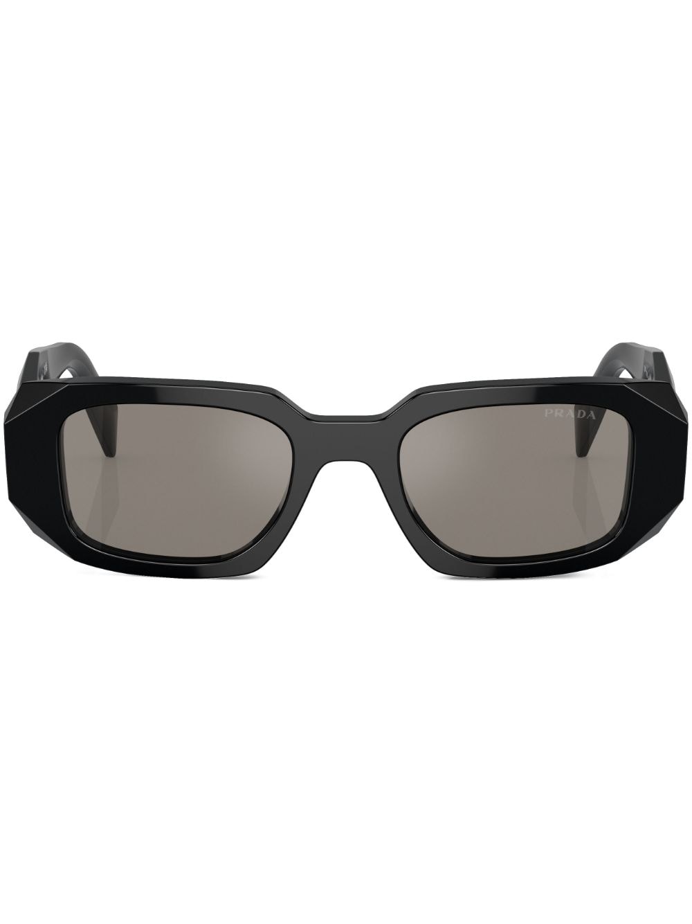 Prada Eyewear geometric-frame sunglasses - Black von Prada Eyewear