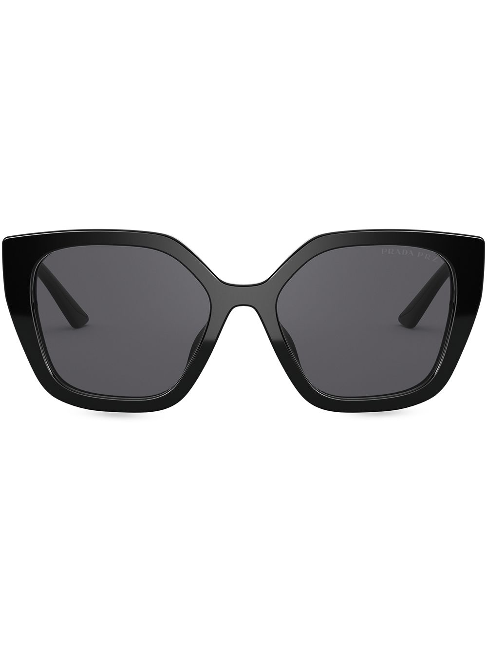 Prada Eyewear oversized-frame sunglasses - Black von Prada Eyewear