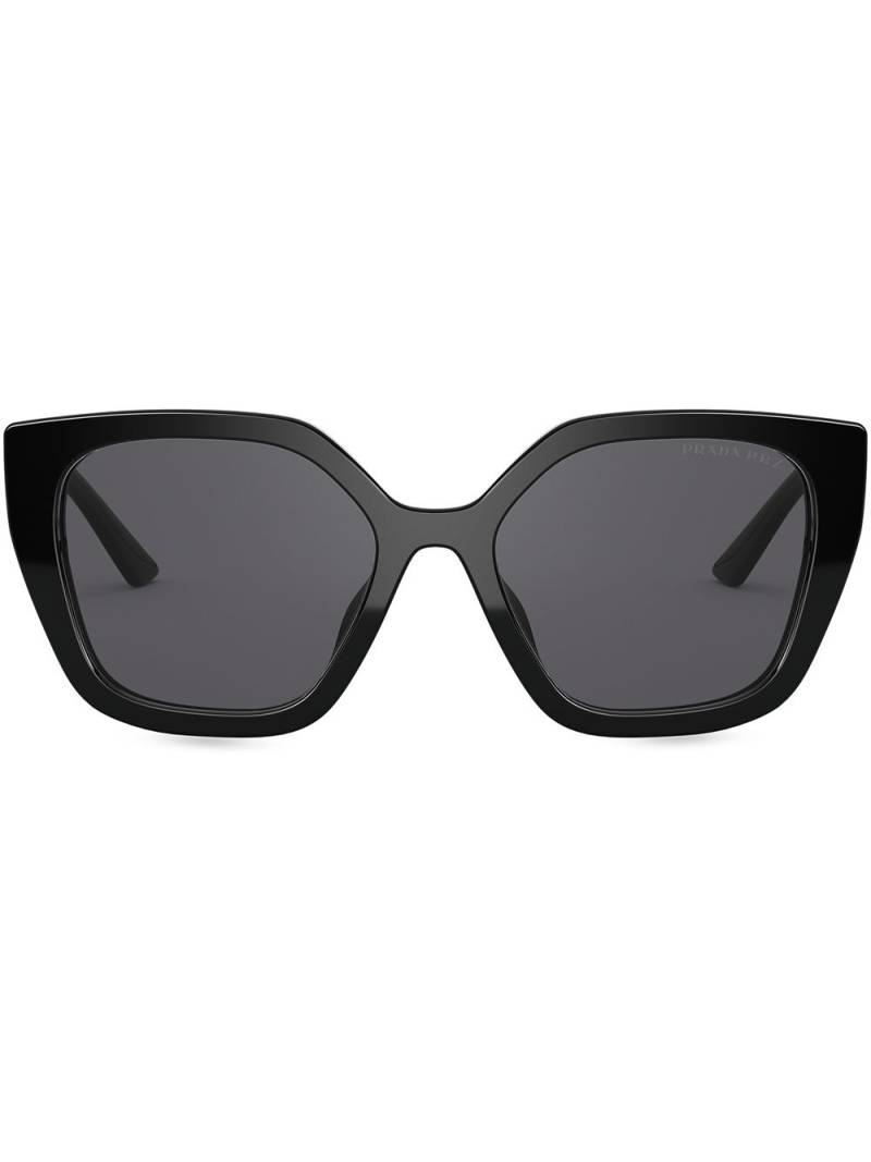 Prada Eyewear oversized-frame sunglasses - Black von Prada Eyewear