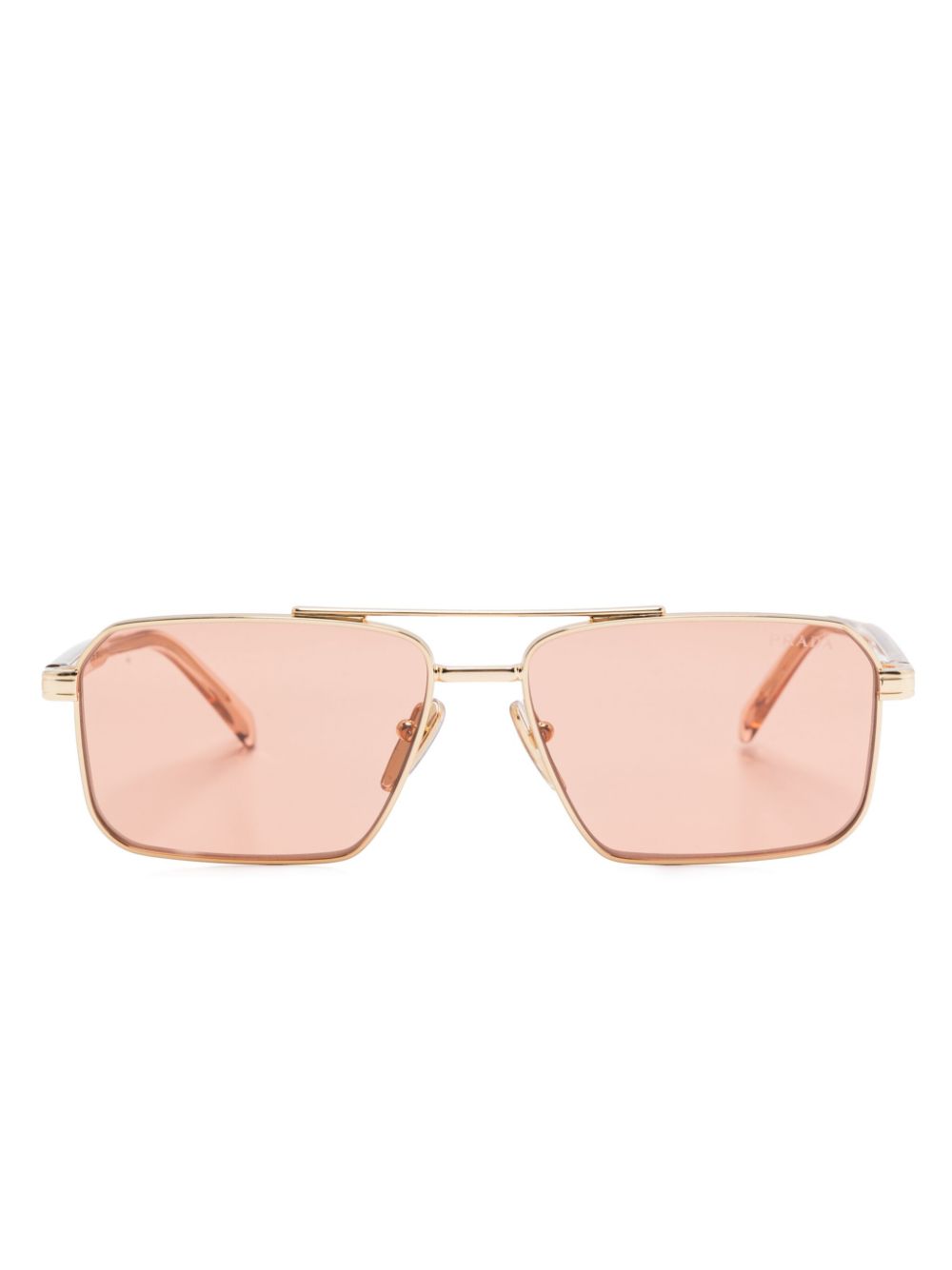 Prada Eyewear pilot-frame sunglasses - Gold von Prada Eyewear