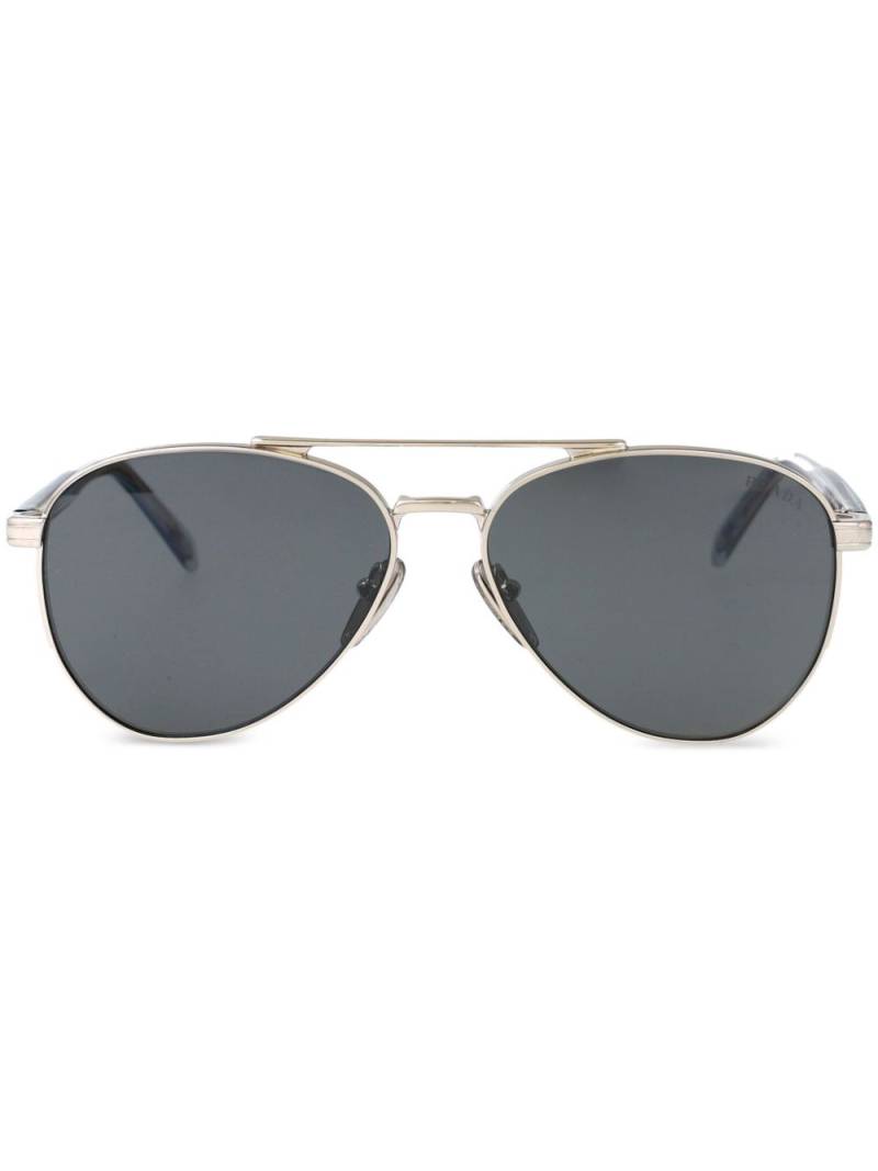 Prada Eyewear pilot-frame sunglasses - Silver von Prada Eyewear