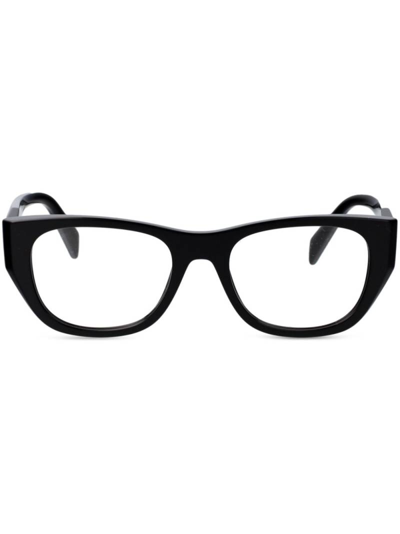 Prada Eyewear printed acetate glasses - Black von Prada Eyewear