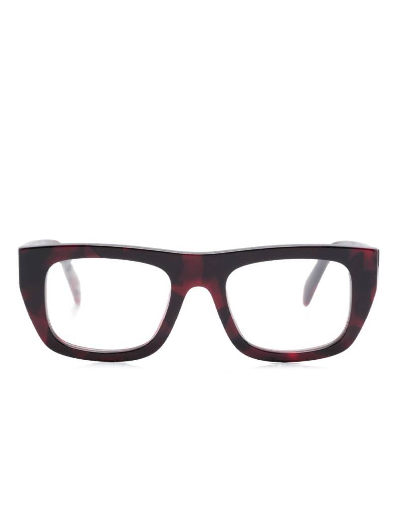 Prada Eyewear rectangle-frame glasses - Black von Prada Eyewear