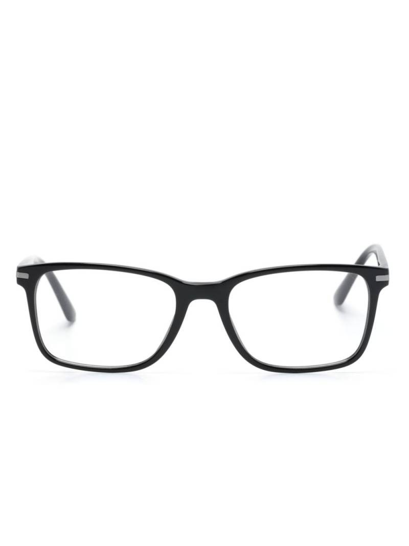 Prada Eyewear rectangle-frame glasses - Black von Prada Eyewear