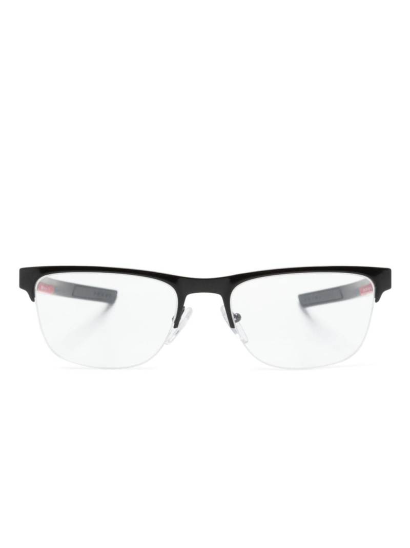 Prada Eyewear rectangle-frame glasses - Black von Prada Eyewear