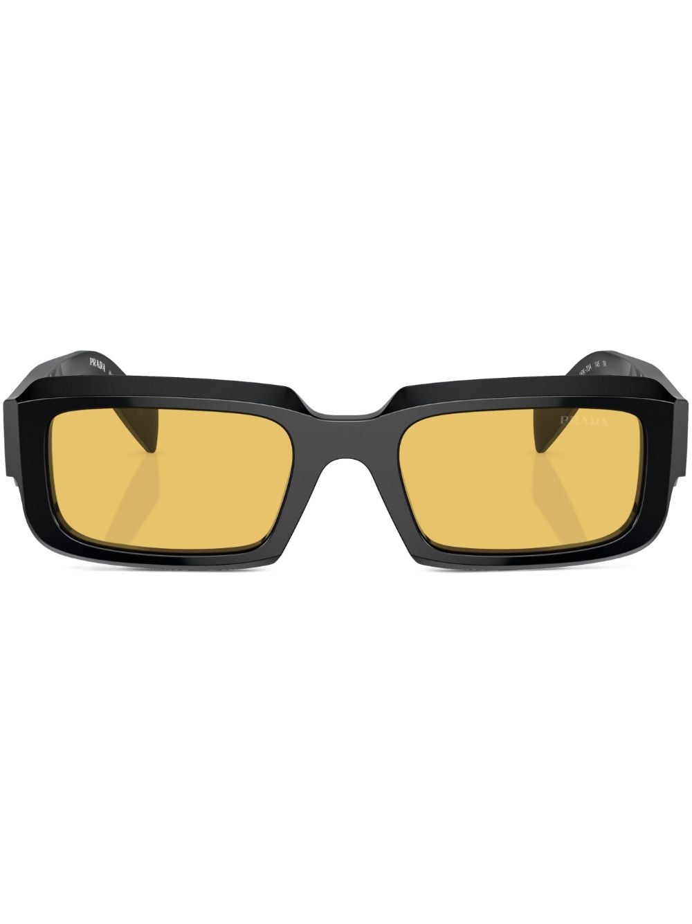 Prada Eyewear rectangle-frame sunglasses - Black von Prada Eyewear