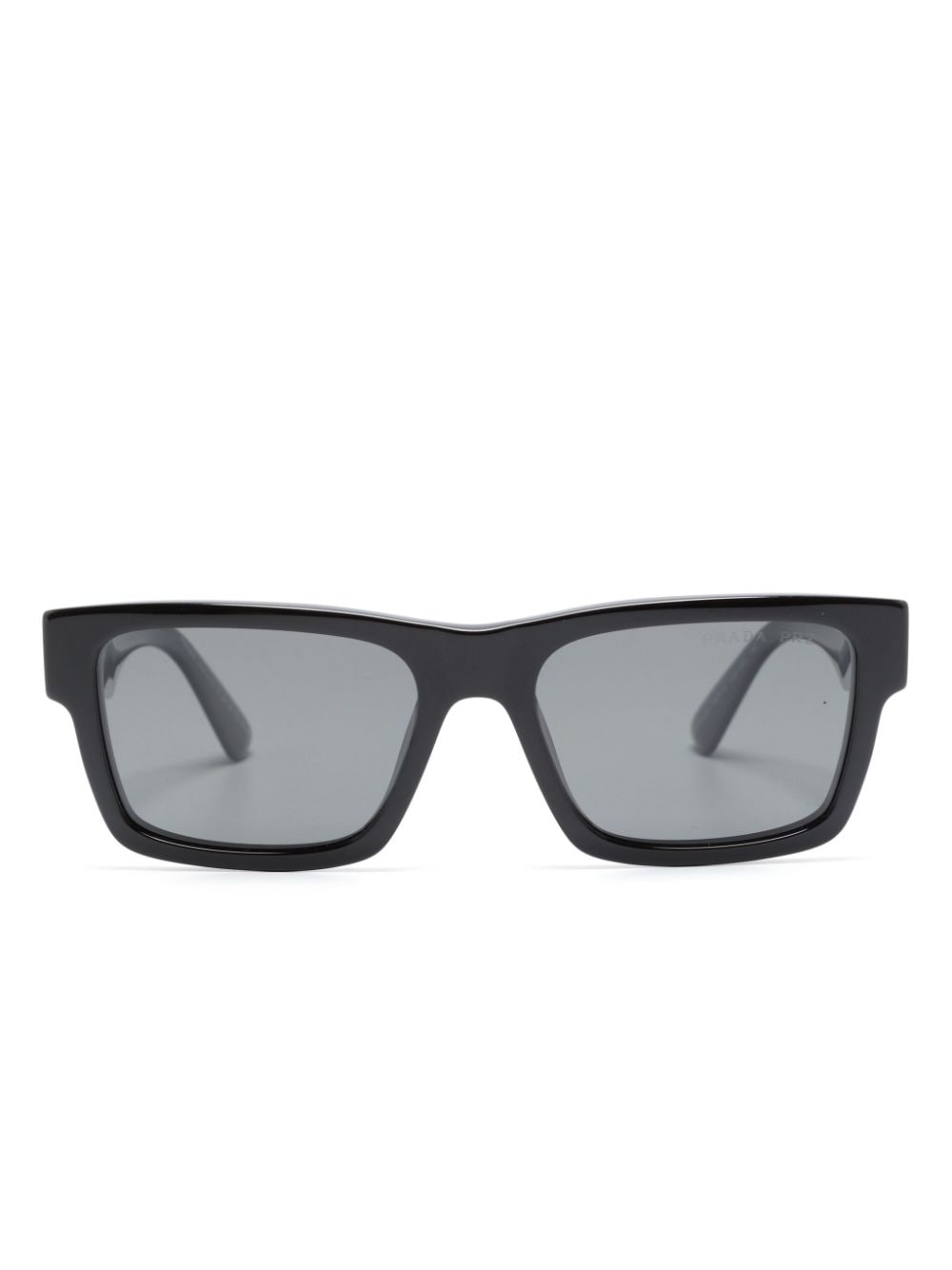 Prada Eyewear rectangle-frame sunglasses - Black von Prada Eyewear