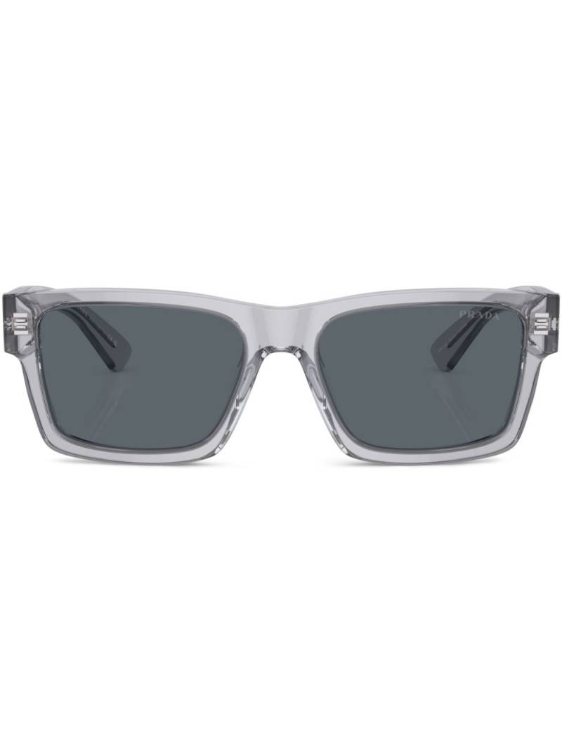 Prada Eyewear rectangle-frame sunglasses - Grey von Prada Eyewear