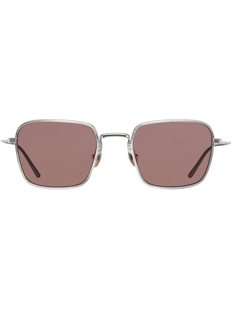 Prada Eyewear rectangle-frame sunglasses - Silver von Prada Eyewear