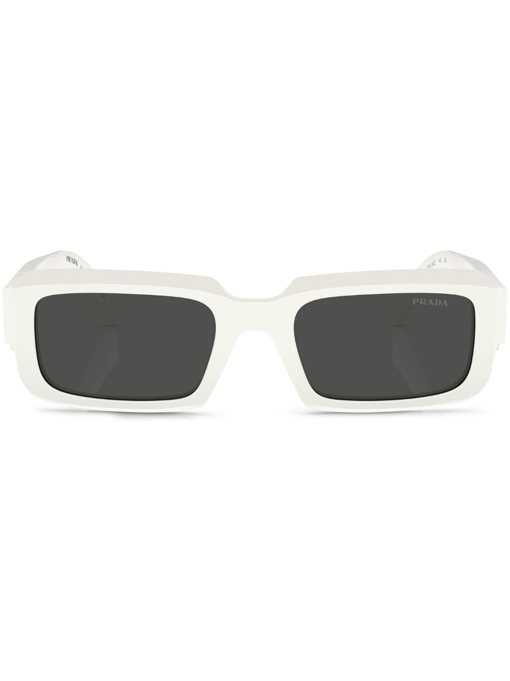 Prada Eyewear rectangle-frame sunglasses - White von Prada Eyewear