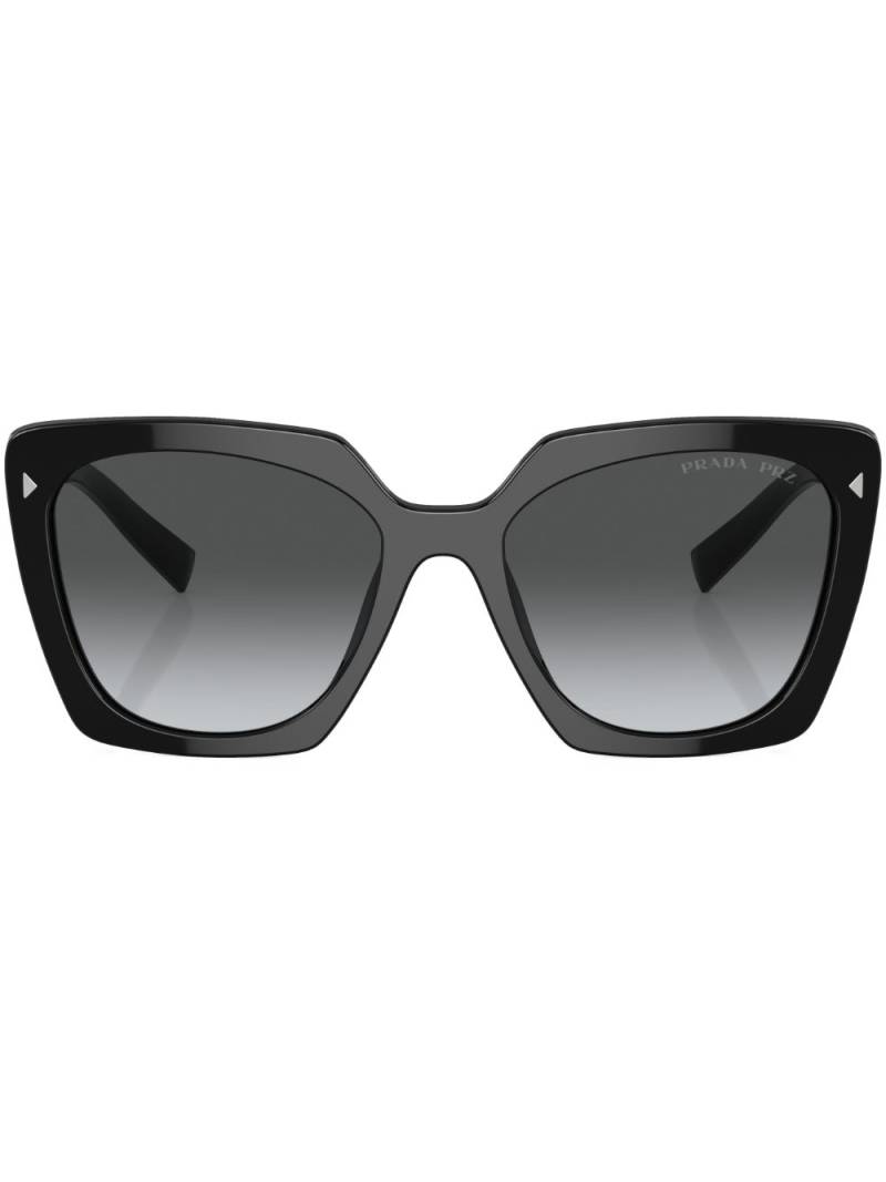 Prada Eyewear rectangle-shape sunglasses - Black von Prada Eyewear