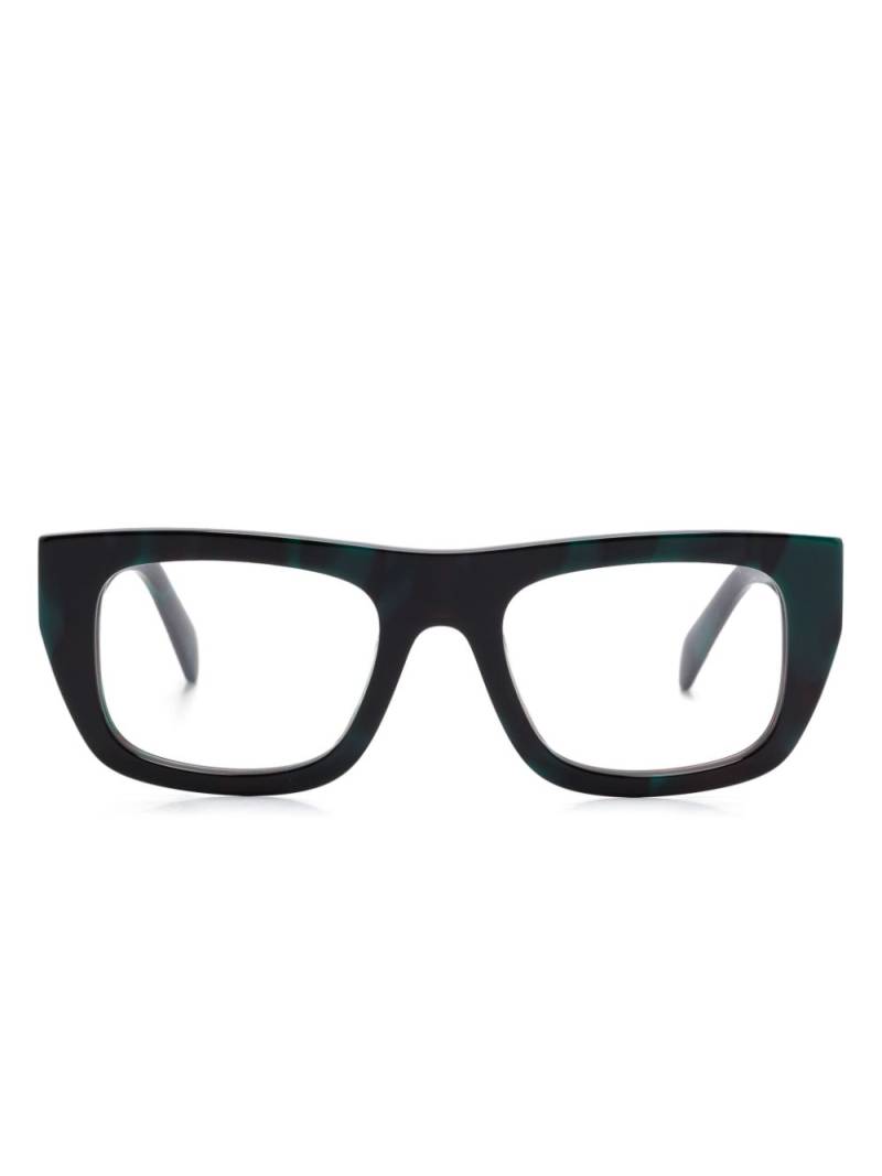 Prada Eyewear rectangular-frame glasses - Green von Prada Eyewear