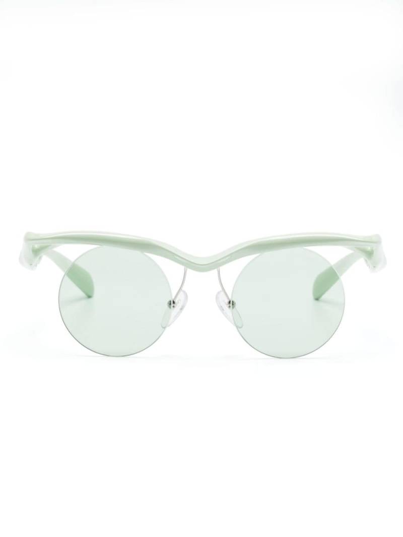 Prada Eyewear round-frame sunglasses - Green von Prada Eyewear