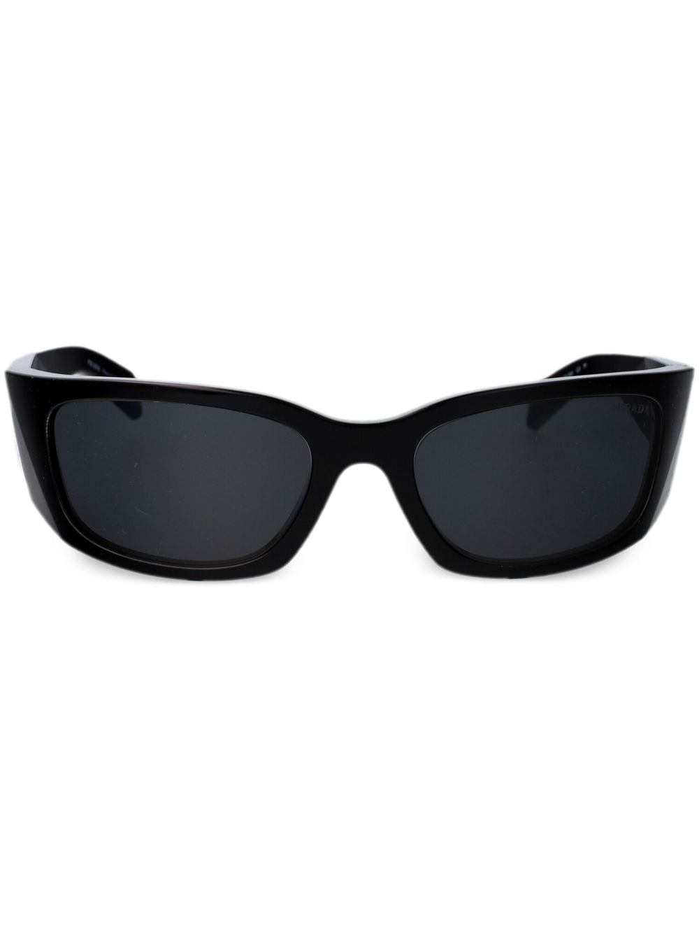 Prada Eyewear shield sunglasses - Black von Prada Eyewear