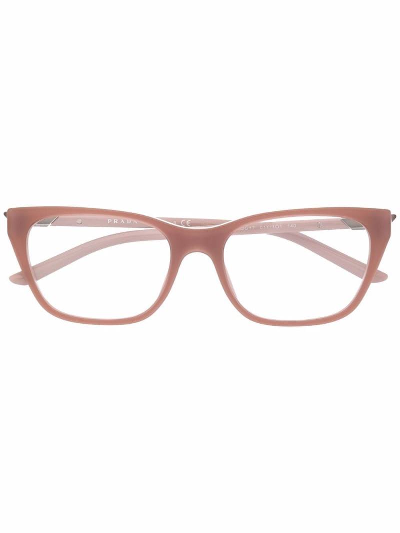 Prada Eyewear square-frame eyeglasses - Pink von Prada Eyewear