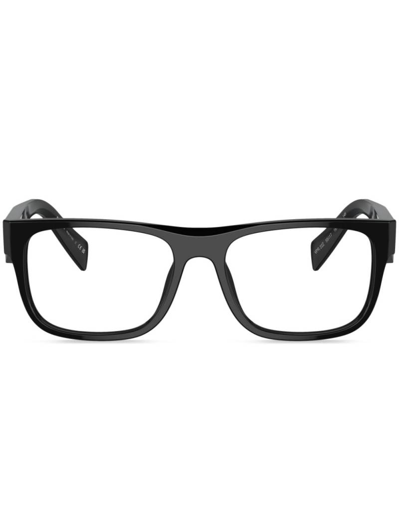 Prada Eyewear square-frame glasses - Black von Prada Eyewear