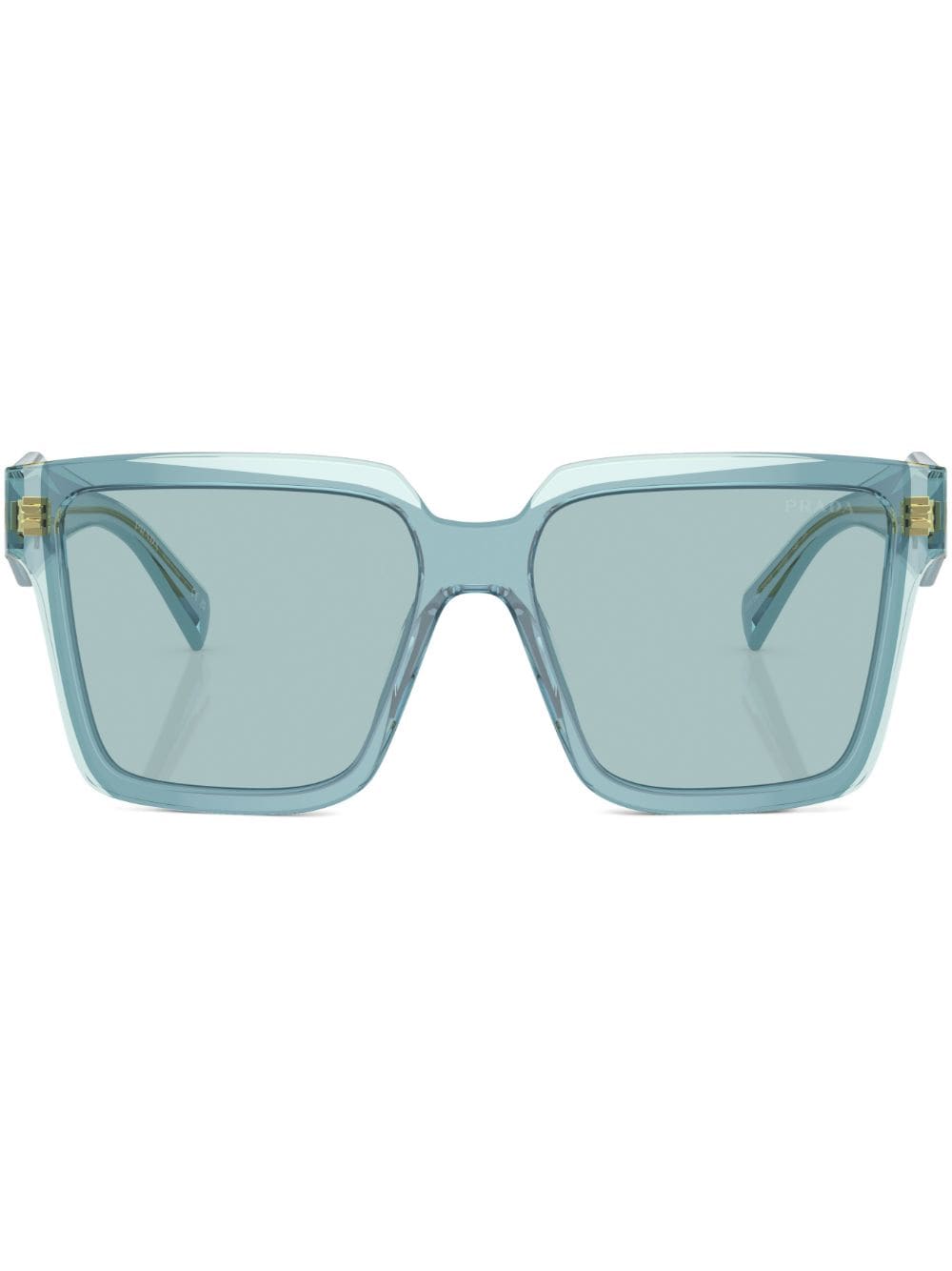 Prada Eyewear square-frame sunglasses - Blue von Prada Eyewear