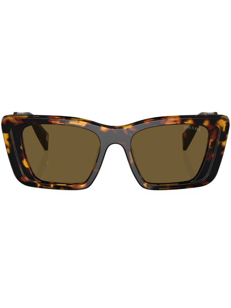 Prada Eyewear square-frame sunglasses - Green von Prada Eyewear