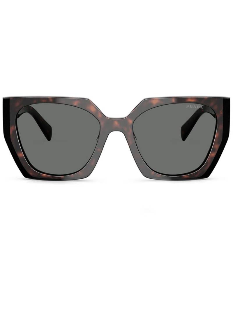 Prada Eyewear square-frame sunglasses - Brown von Prada Eyewear