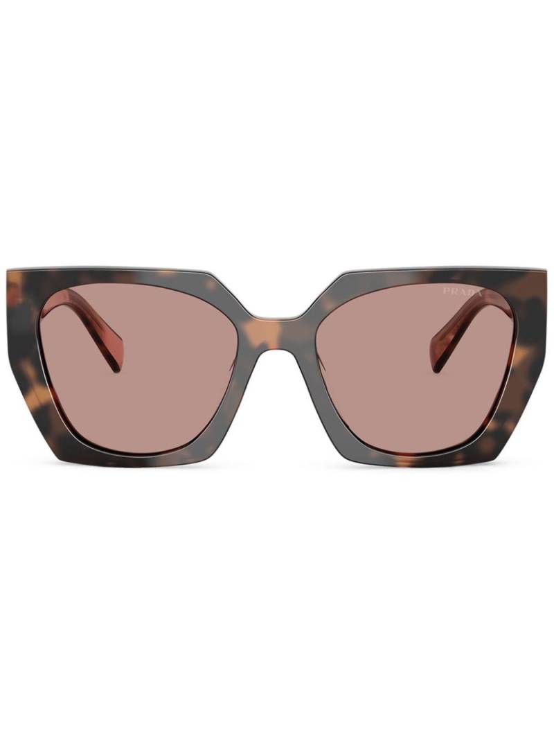 Prada Eyewear square-frame sunglasses - Brown von Prada Eyewear