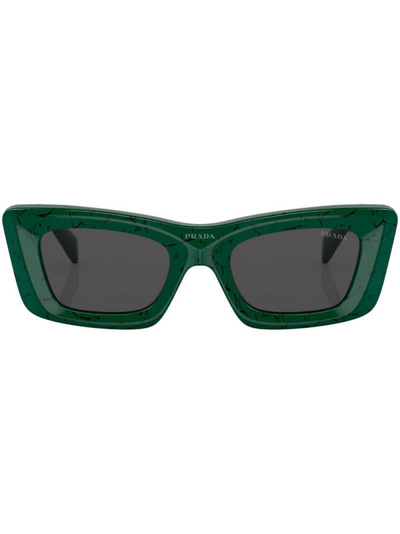 Prada Eyewear square-frame sunglasses - Green von Prada Eyewear