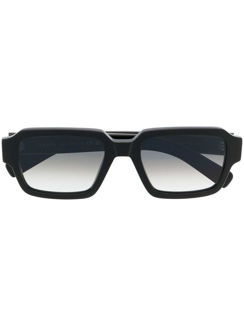 Prada Eyewear square-frame tinted sunglasses - Black von Prada Eyewear