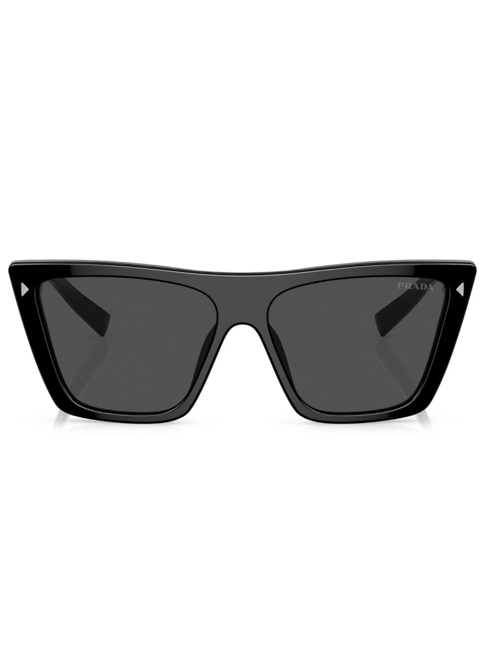 Prada Eyewear square-frame tinted sunglasses - Black von Prada Eyewear