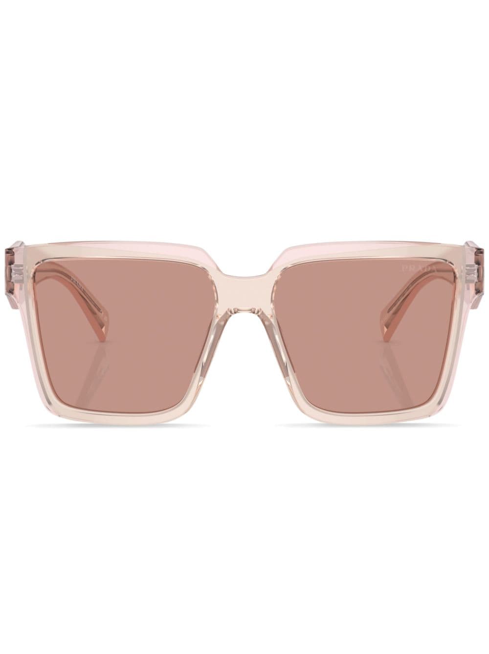 Prada Eyewear square-frame tinted sunglasses - Purple von Prada Eyewear