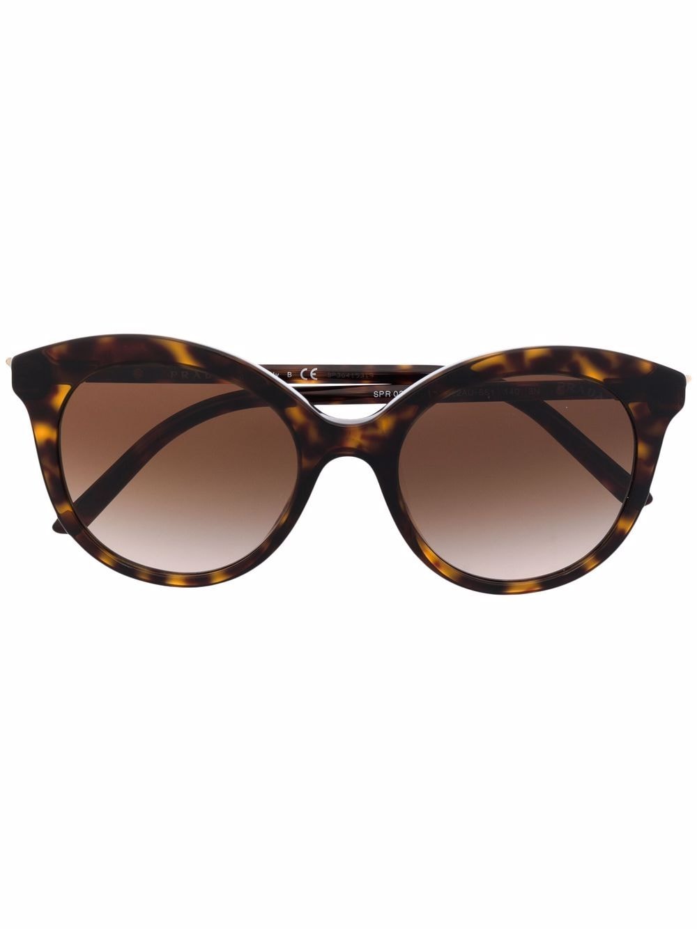 Prada Eyewear tortoiseshell cat-eye sunglasses - Brown von Prada Eyewear