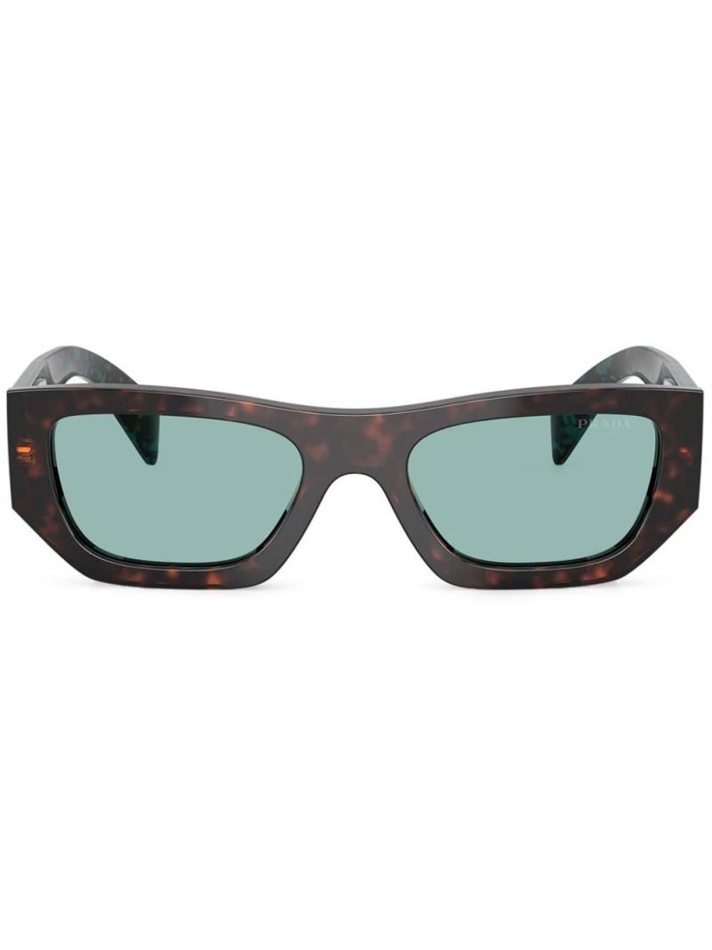 Prada Eyewear tortoiseshell-effect rectangle sunglasses - Brown von Prada Eyewear